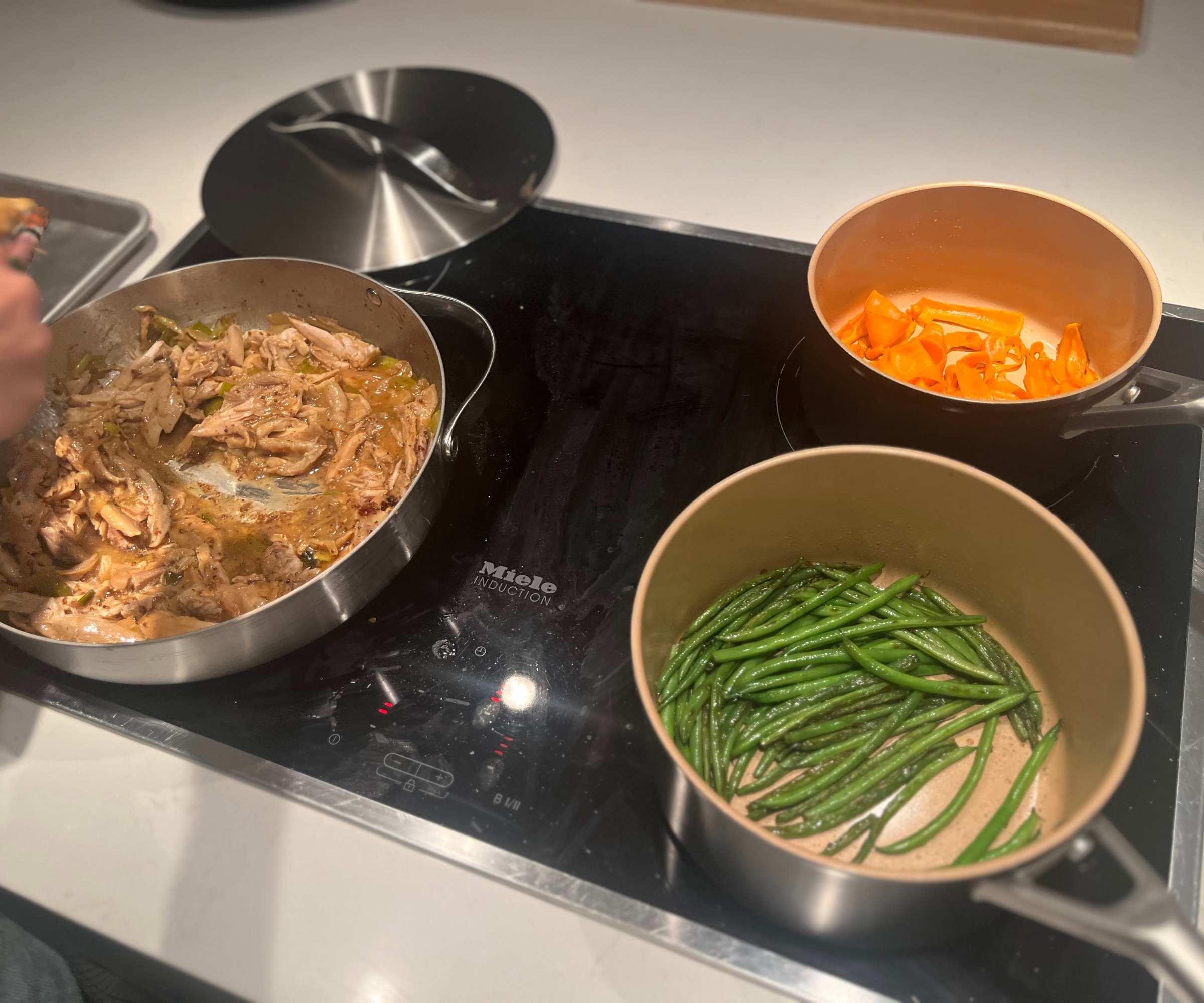 Caraway stainless steel saut&amp;eacute; pan in my test kitchen