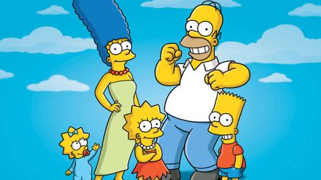 The Simpsons family