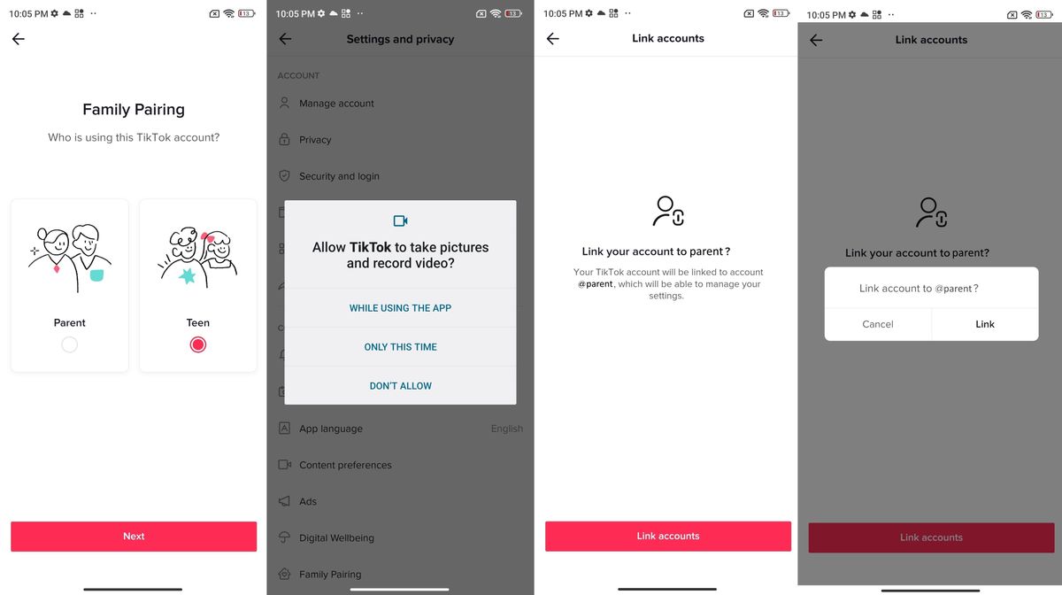 How to set up and manage TikTok Family Pairing | Android Central