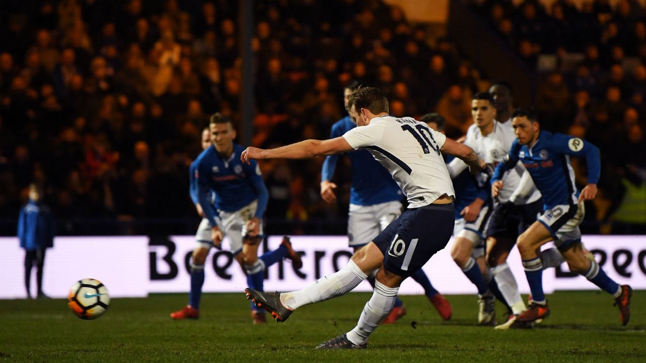 Harry Kane Tottenham FA Cup Rochdale