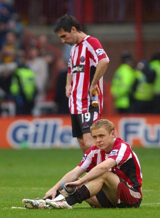Sheffield United were relegated after losing to Wigan on the last day of the season
