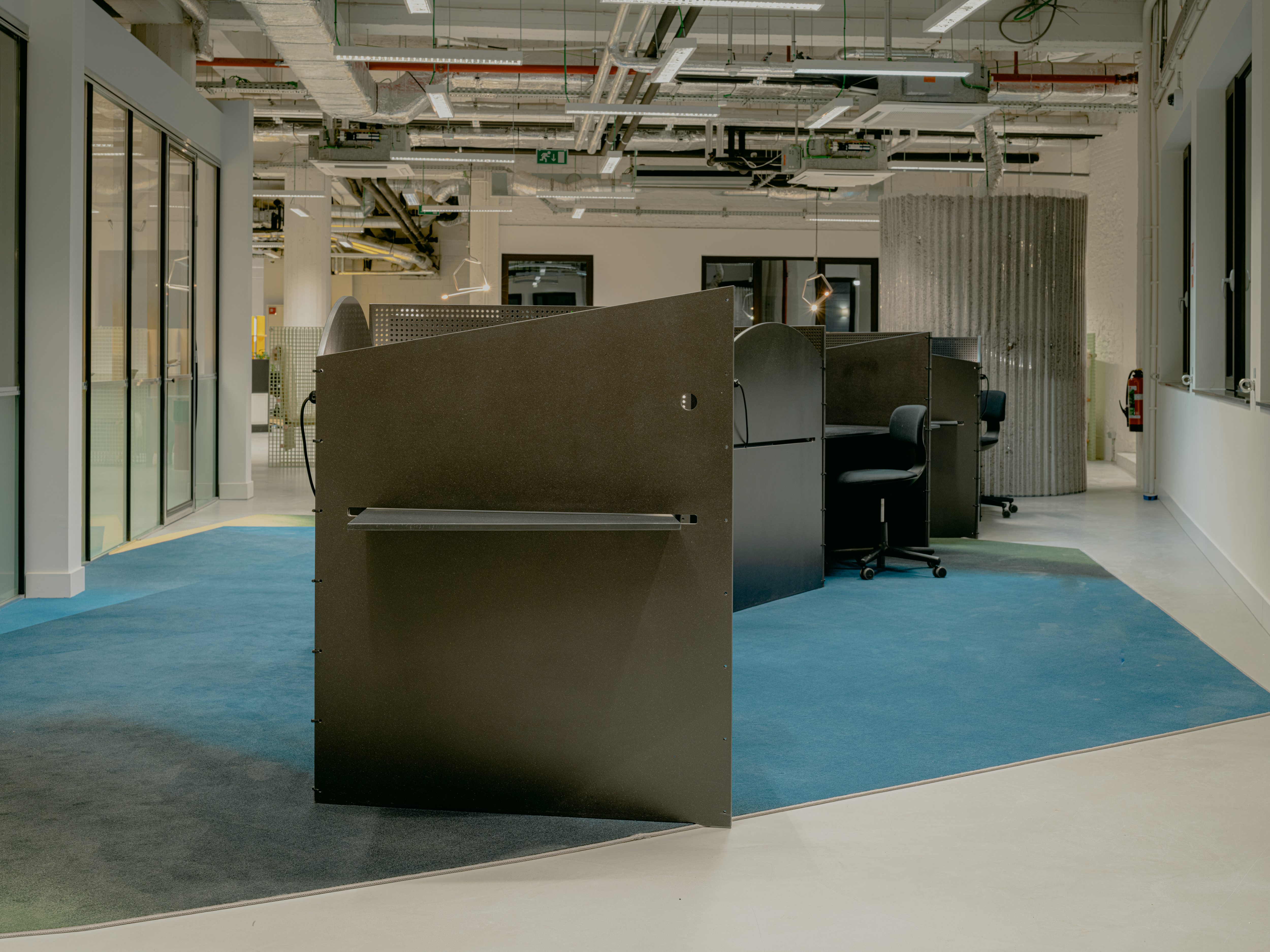 Desk in co working space