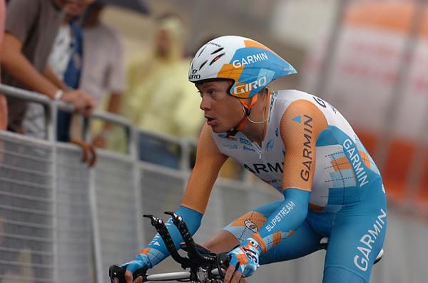 Tom Danielson (Garmin) put in a great ride to take seventh.
