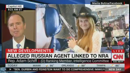 Adam Schiff on Maria Butina on CNN. 