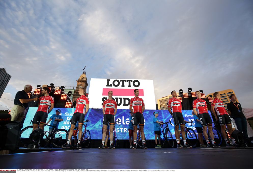 Lotto Soudal hit the stage