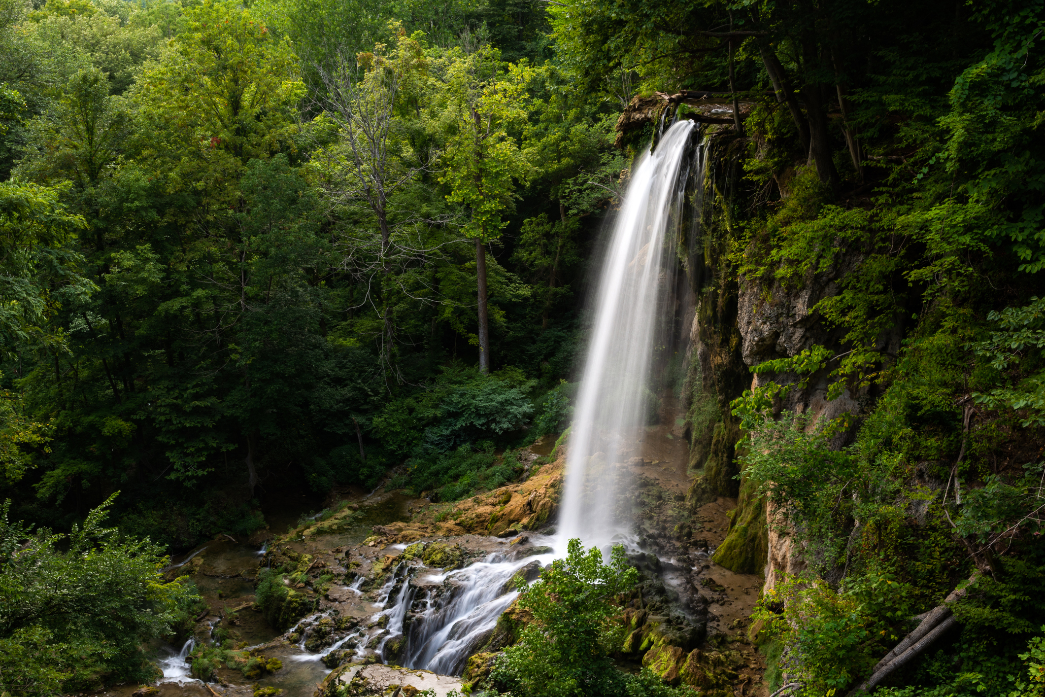 Falling Spring Falls in Covington City, Virginia