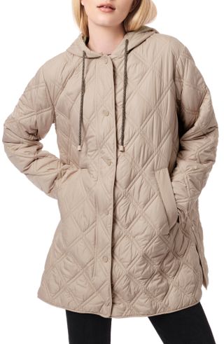 Hooded Quilted Liner Jacket