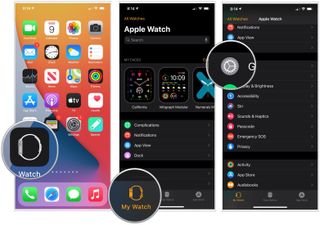 To remove the beta profile from your Apple Watch, launch the Watch app on your iPhone, then tap the My Watch tab. Choose General.