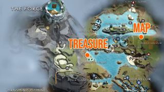 God of War Fruits of Industry treasure map