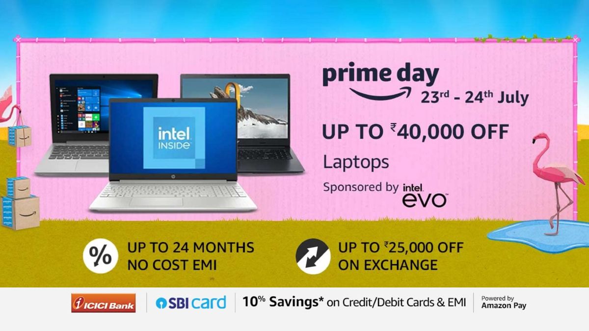 Amazon Prime Day 2022 India laptop deals