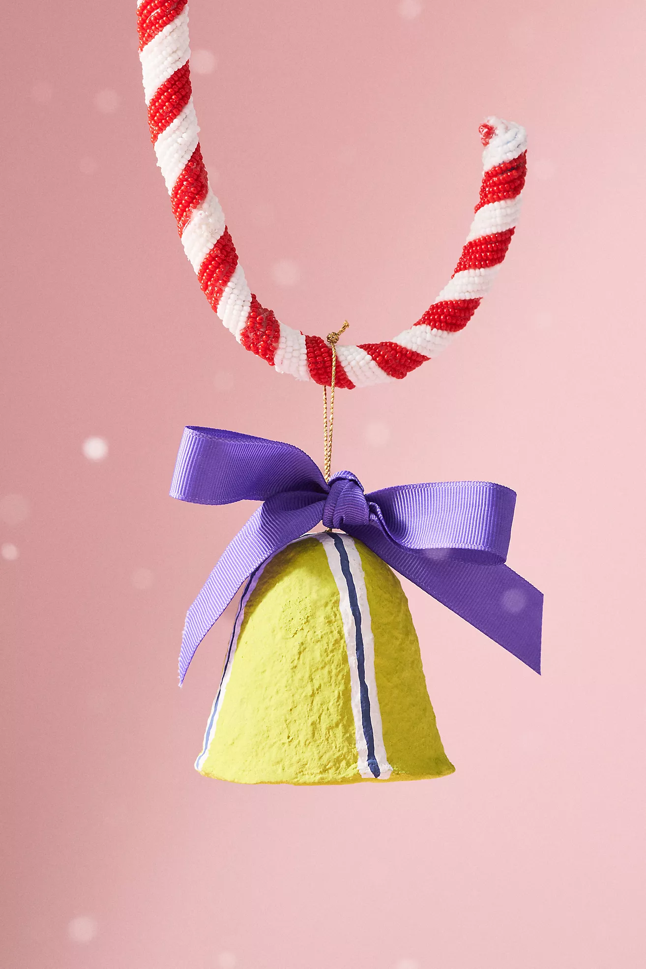 Mache Bell Ornament