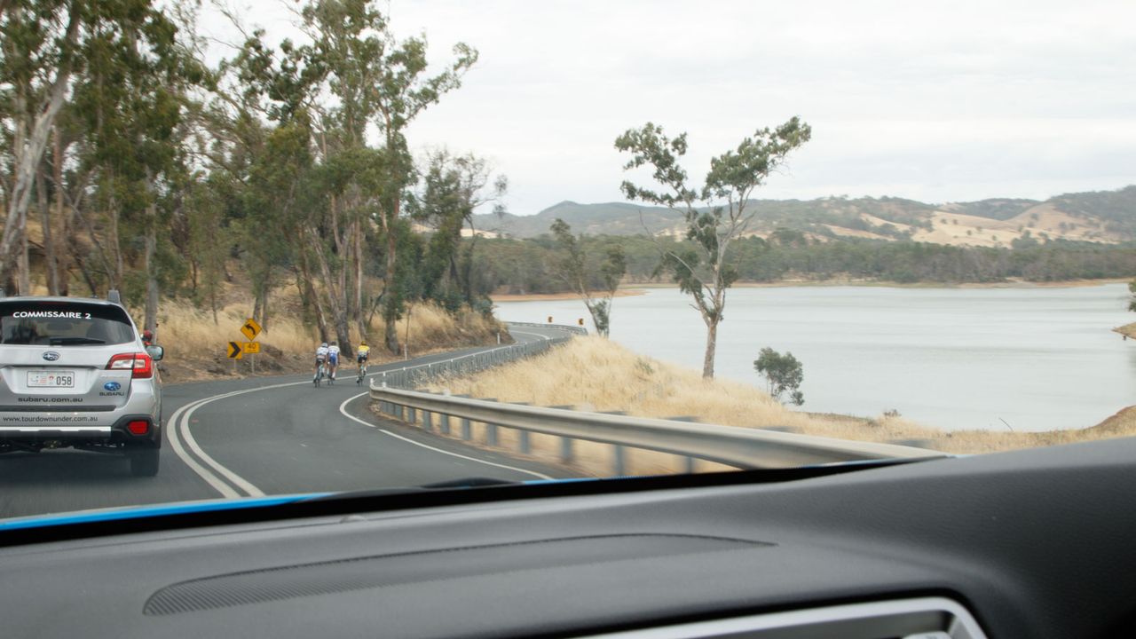 Stage one wasn't the most scenic stage of the race, but there were still a few sights to keep it interesting