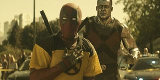 Deadpool training for the X-Men in Deadpool 2