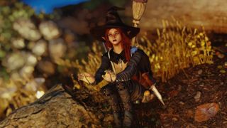 Skyrim modded companion witch