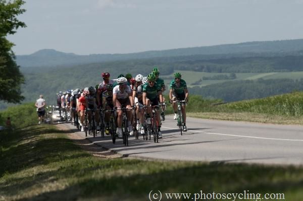 The break were caught in the closing kilometers