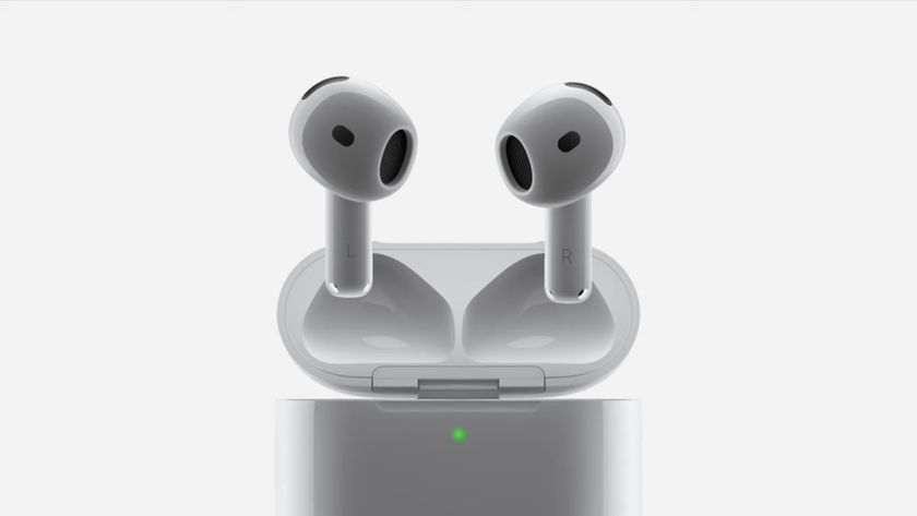 Apple AirPods 4 on white background