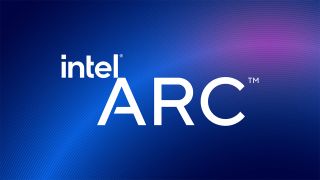 The Intel Arc logo