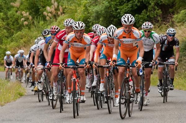 Genesys rides at the front in defence of Campbell Flakemore's overall lead.