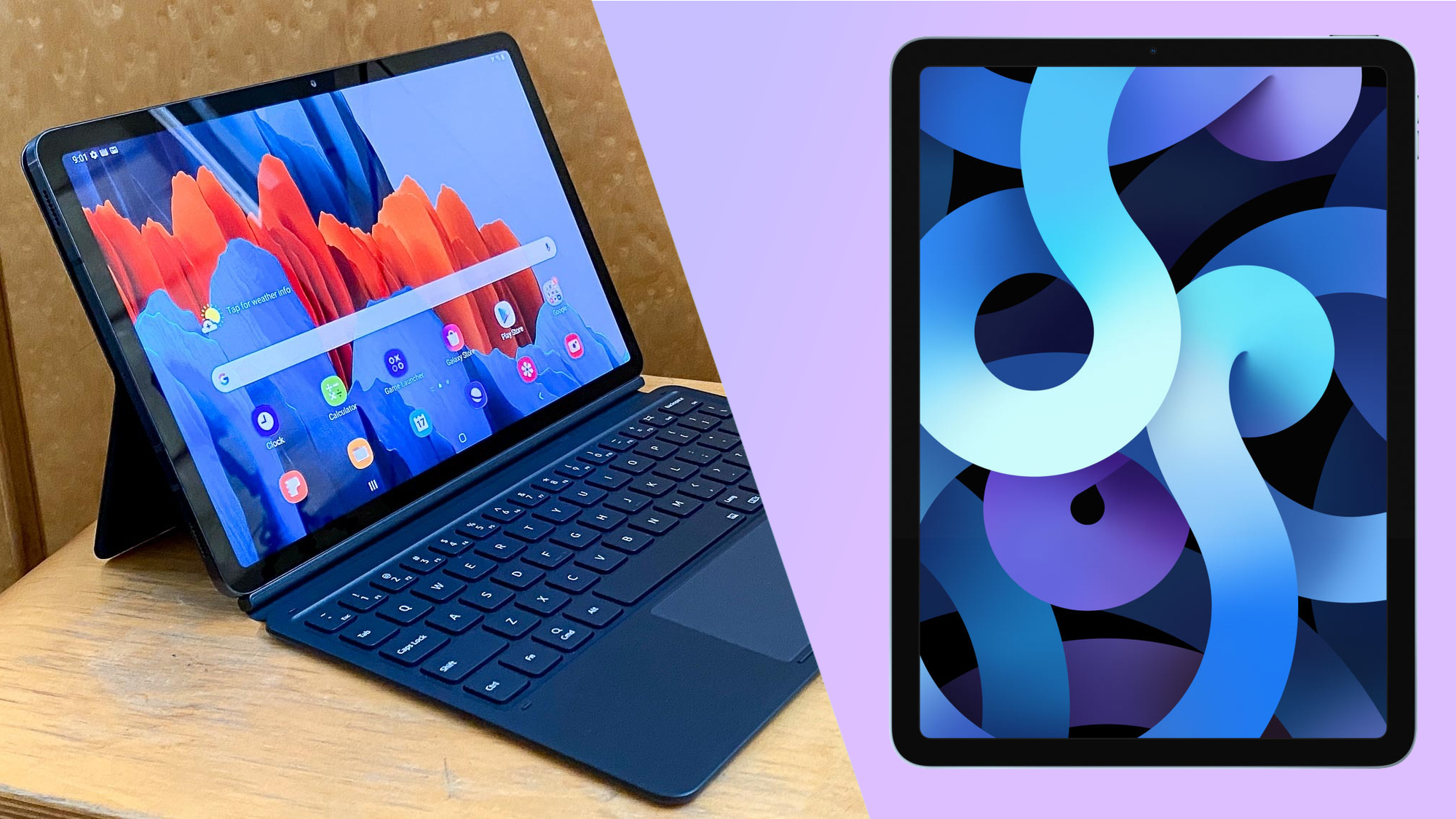 Ipad Air 4 Vs Galaxy Tab S7 Which Tablet Is Best For You Tom S Guide