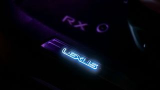 2024 Lexus RX450h+ Luxury PHEV ambient lights.