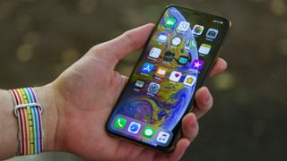 The iPhone XS Max is big in size and price. (Image Credit: TechRadar)