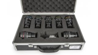 Baader Hyperion Eyepiece stock image set inside a protective flight case style box