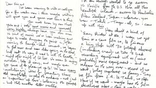 John Lennon's 1971 letter to Eric Clapton