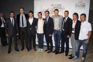 Some of the biggest riders in pro cycling attended the Giro presentation