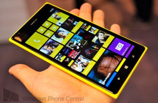 Nokia Lumia 1520 palm