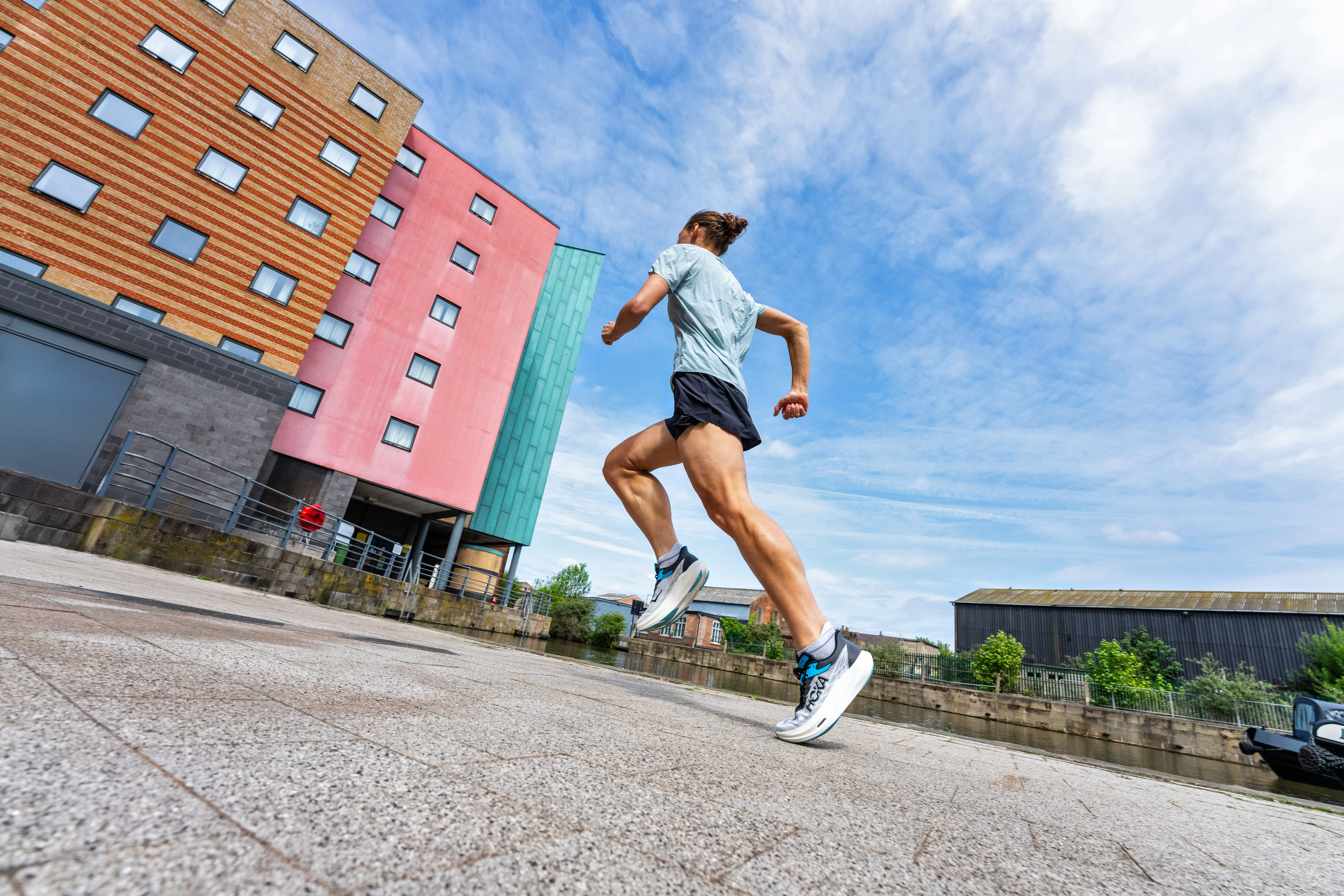 HOKA Rocket X 3 running shoes in testing