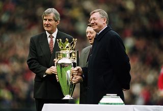 Martin Edwards and Sir Alex Ferguson