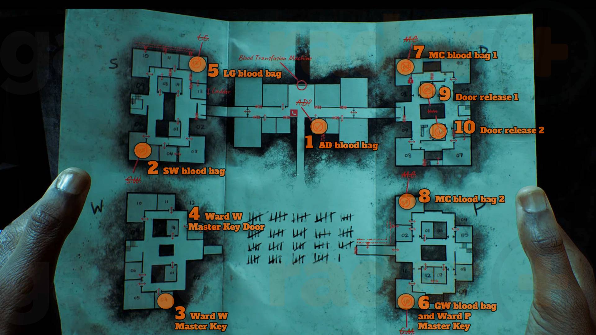 silent hill townfall blood puzzle