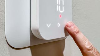 Amazon Smart Thermostat settings buttons