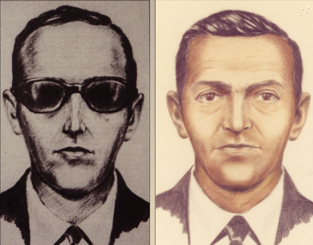 D.B. Cooper sketches.