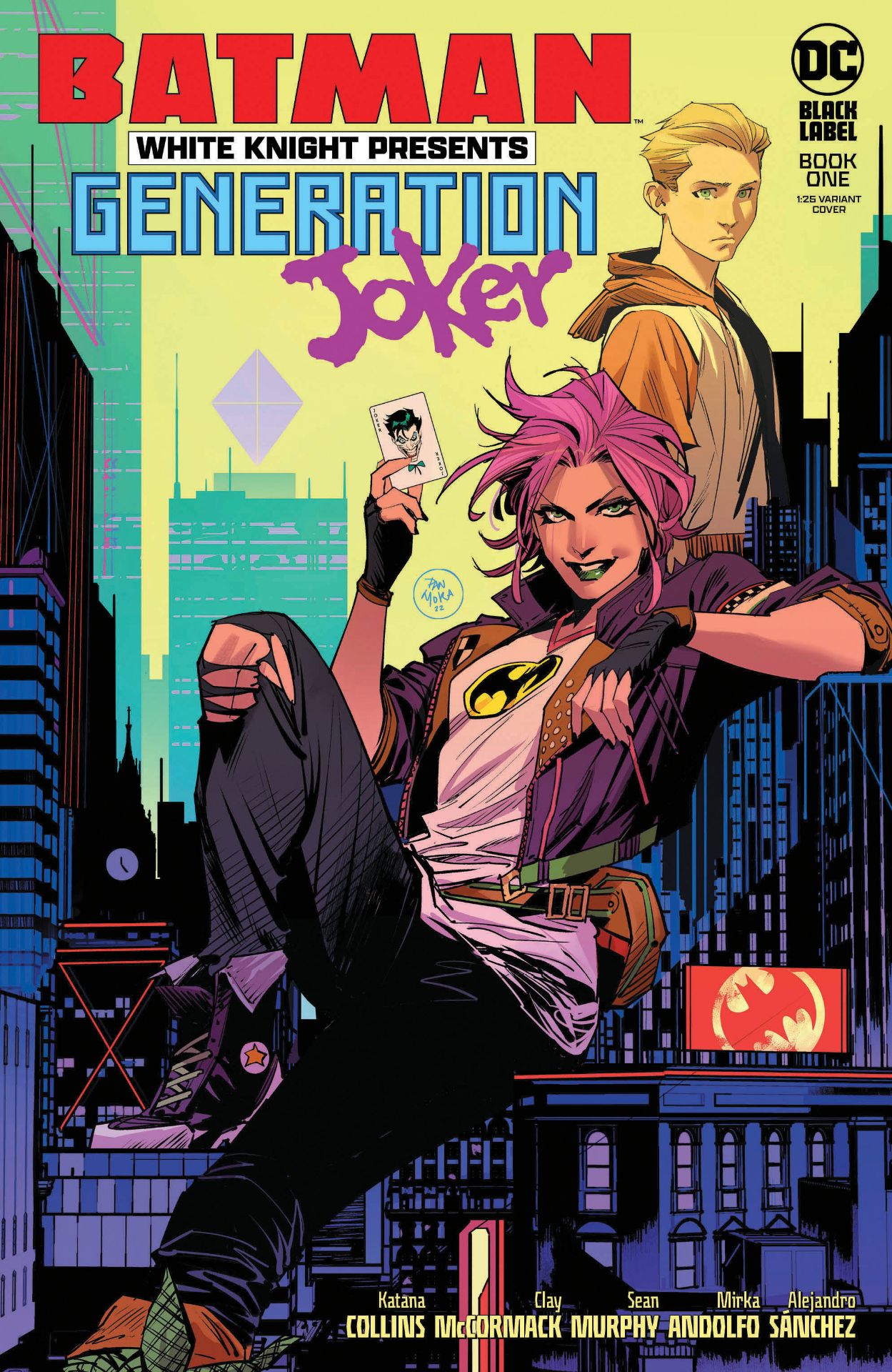 Batman: White Knight Presents: Generation Joker #1 covers