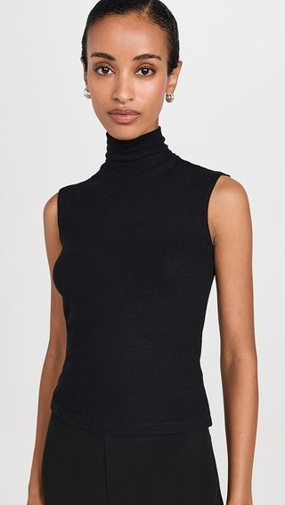 Leset Lauren Sleeveless Turtleneck