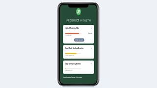 Roomba part health monitoring on iPhone