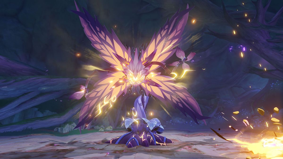 Genshin Impact 3.0 boss Electro Regisvine