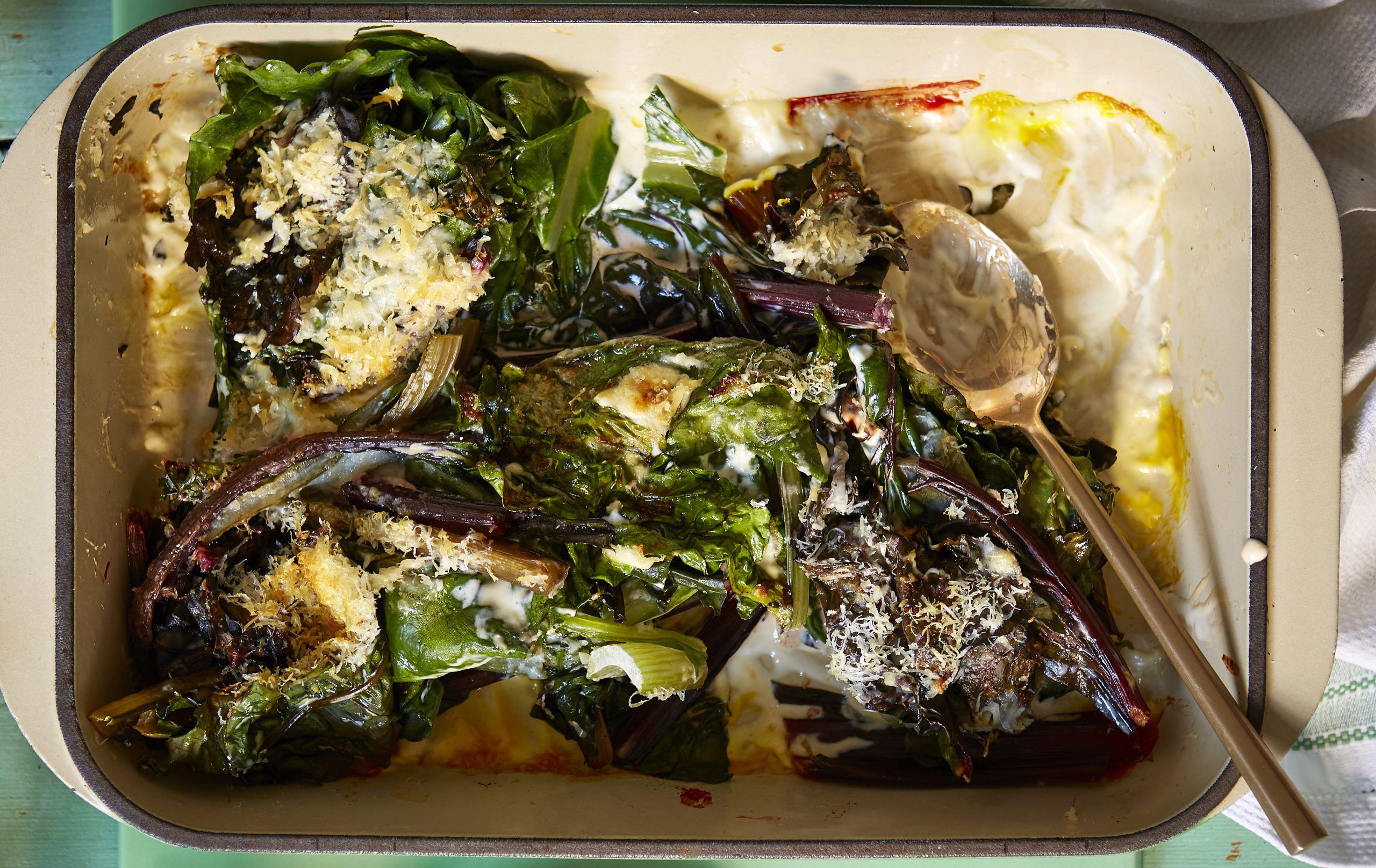 Swiss chard gratin recipe