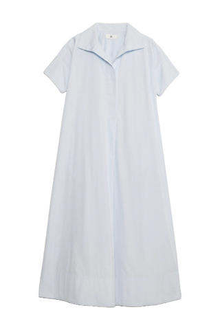 Banana Republic Cruz Poplin Maxi Dress