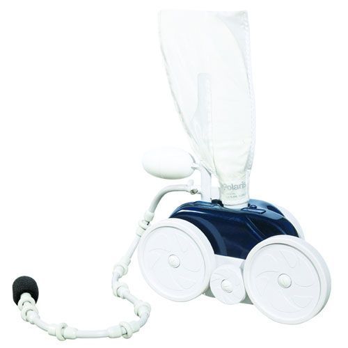 This pool cleaner uses a single jet, so it's best suited for smaller pools.
