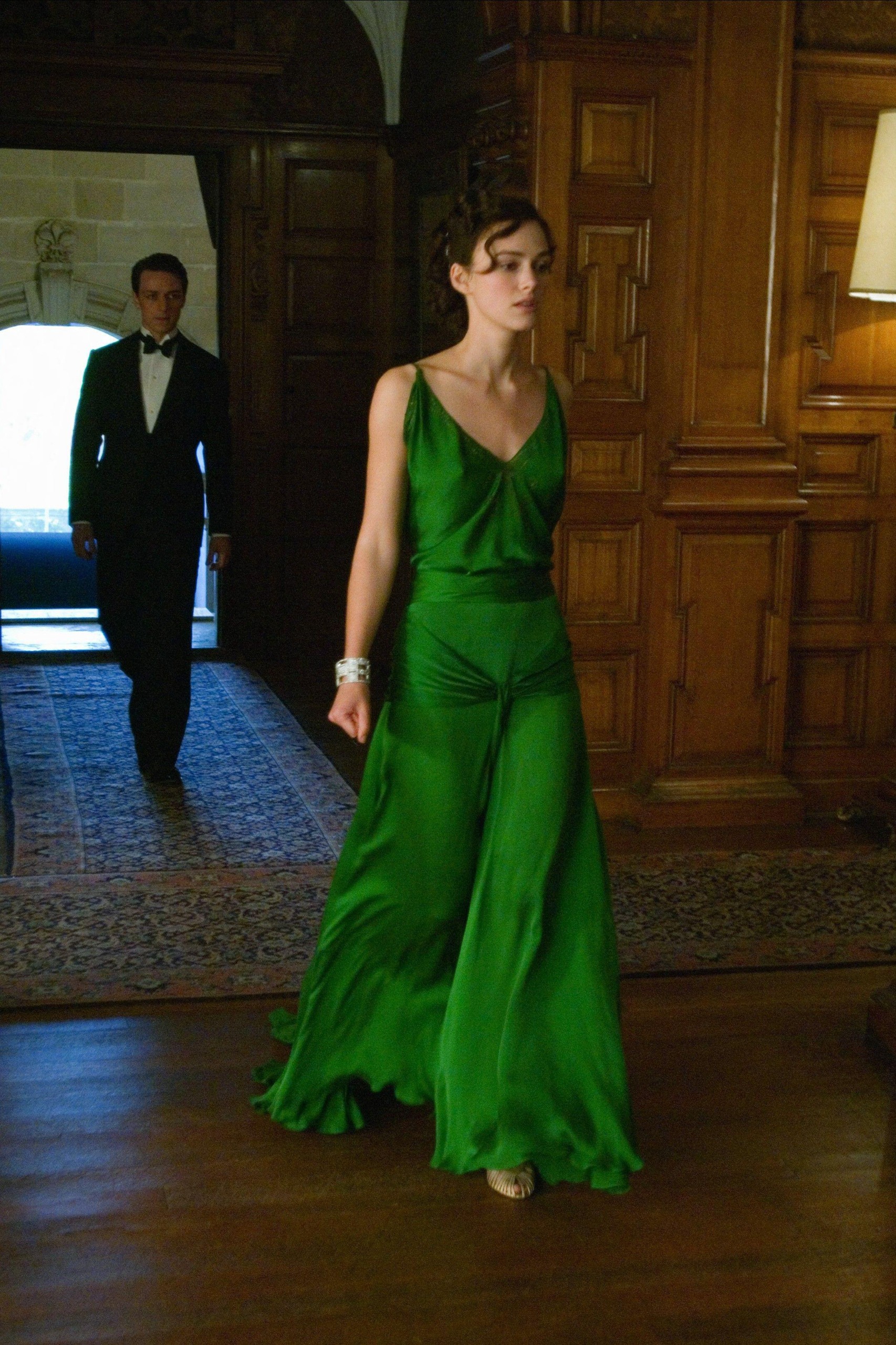 Keira Knightley's green 'Atonement' dress inspired Lili Reinhart's Love Hypothesis press tour style