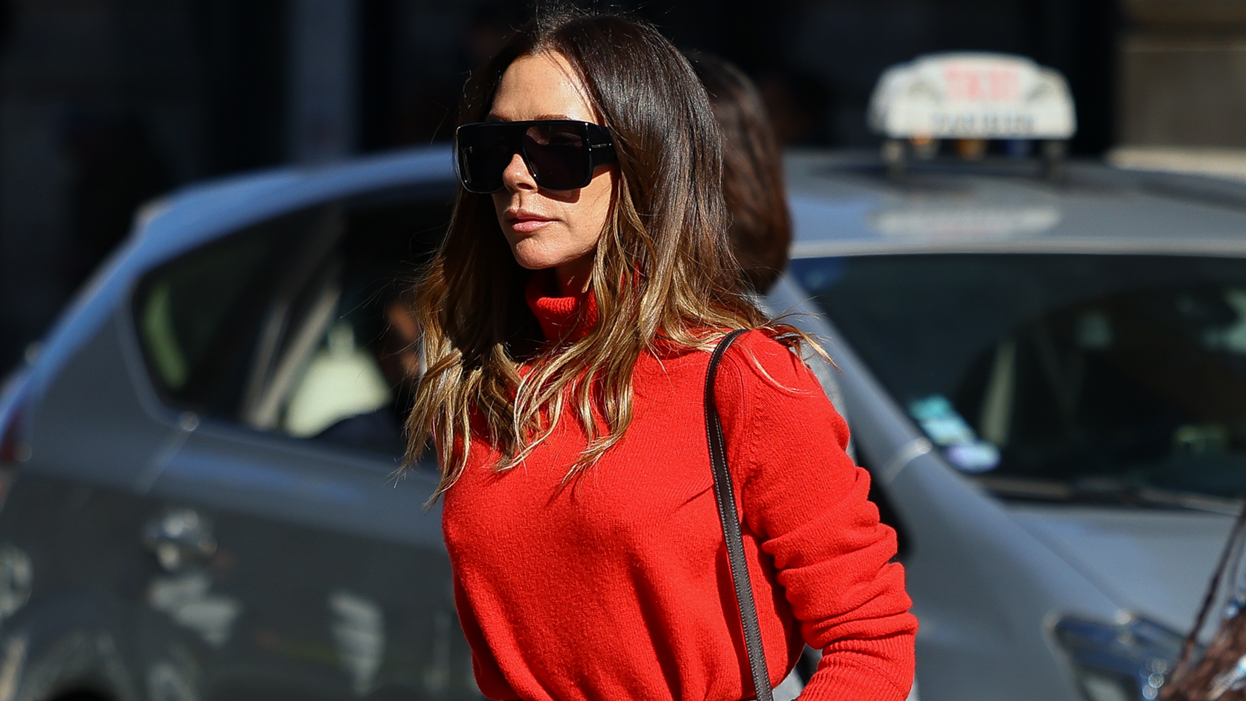 Victoria Beckham is seen on March 02, 2026 in Paris, France. 