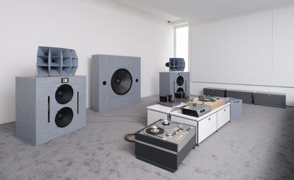audio equipment, part of Devon Turnbull (OJAS) exhibition at Lisson Gallery, London