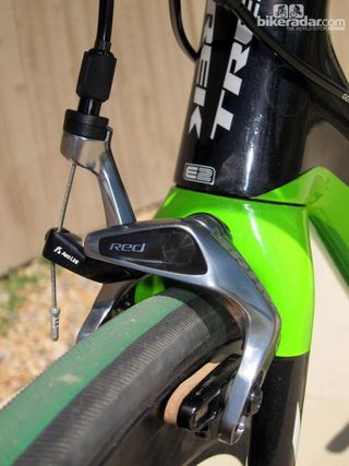 Although now using just a single pivot, the new brakes are substantially more powerful than the last iteration