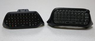 Microsoft Chatpad and Nyko Type Pad for Xbox One comparison