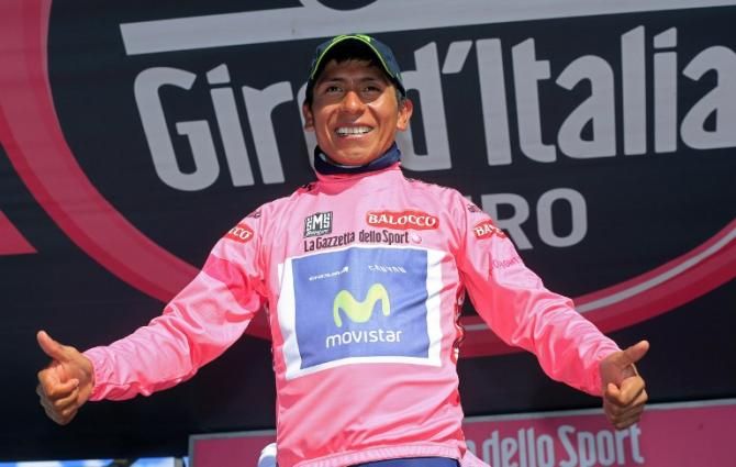 Nairo Quintana (Movistar) confirmed himself as Giro d'Italia champion extraordinare
