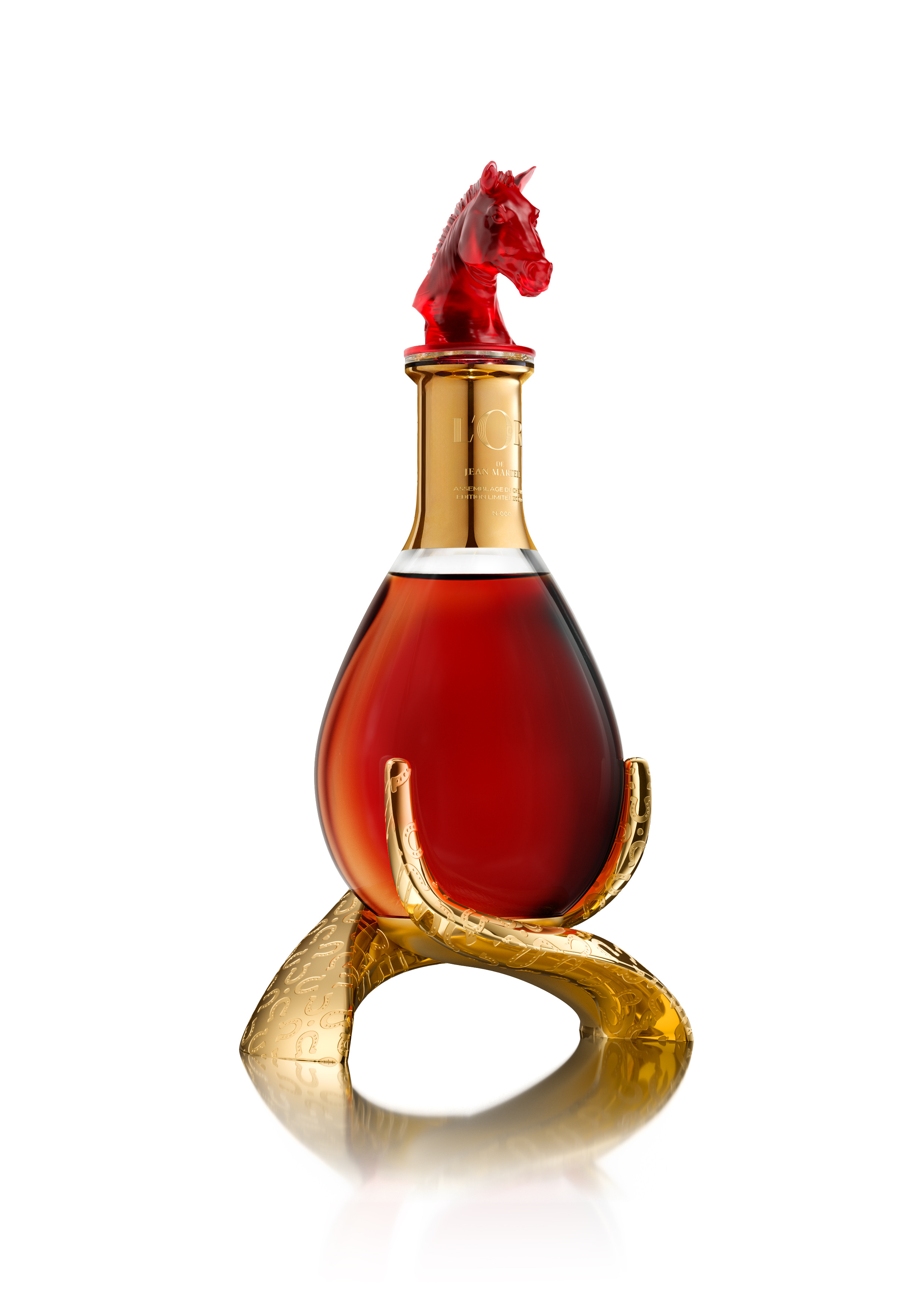 L'Or de Jean Martell Zodiac Edition – Assemblage du Cheval bottle