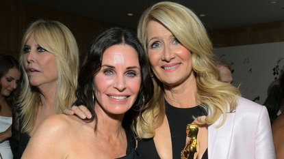 Courteney Cox and Laura Dern