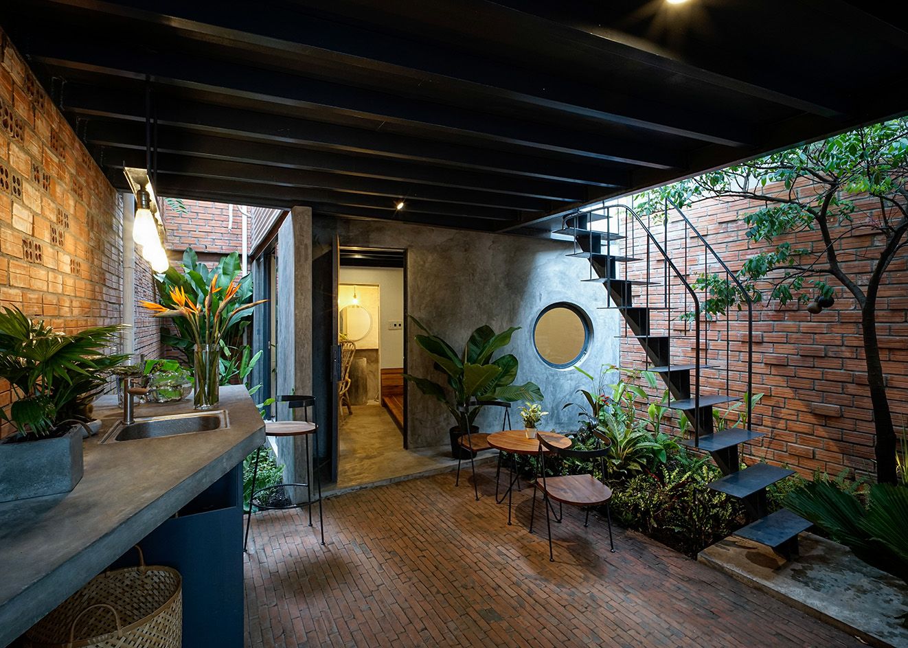 Nội thất nhà đô thị Tad.atelier